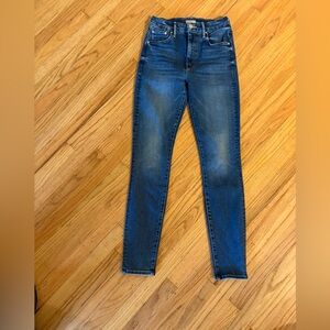 Mother High Waisted Looker in Let’s Split. Worn once. Perfect for fall/winter.